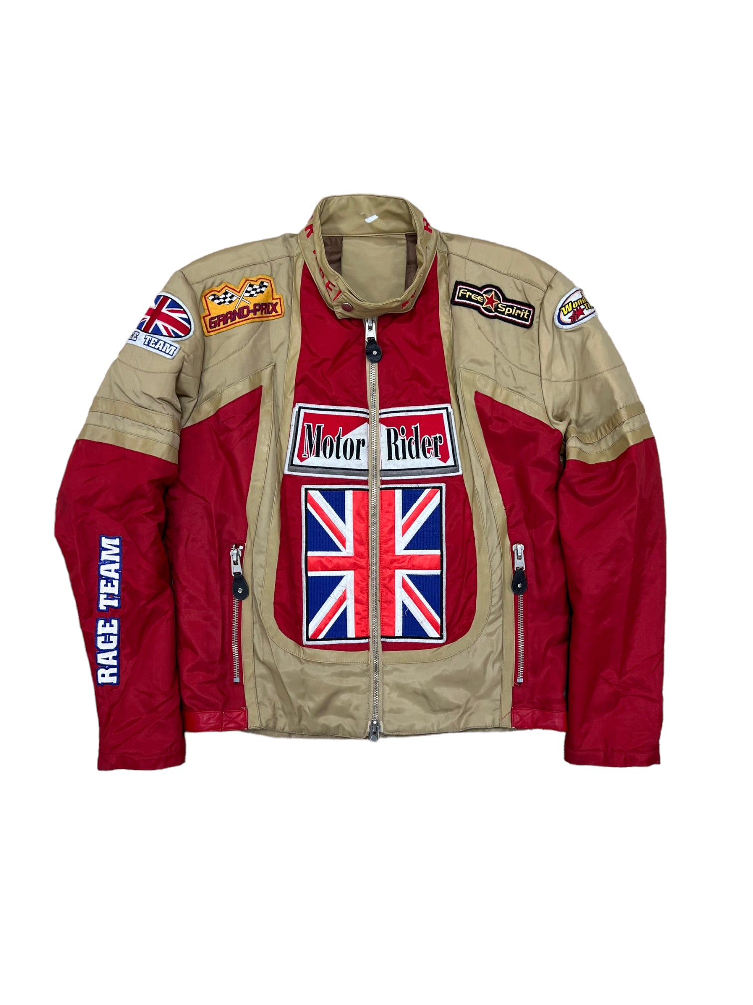 Vintage motorcycle best sale racing jacket