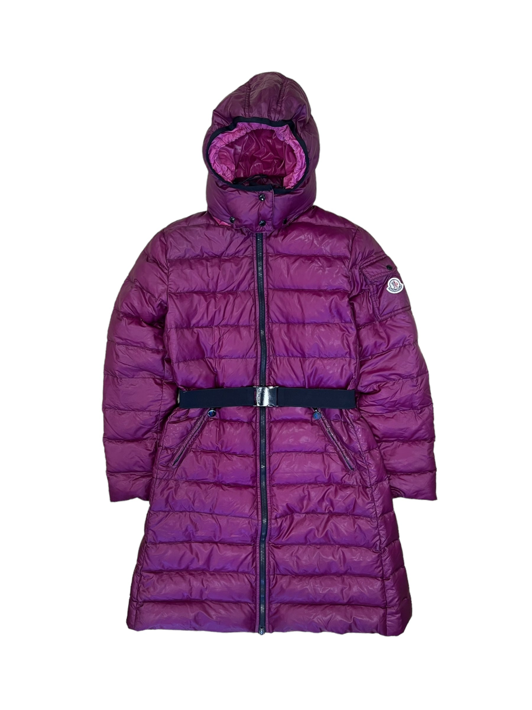 Longline moncler discount coat womens