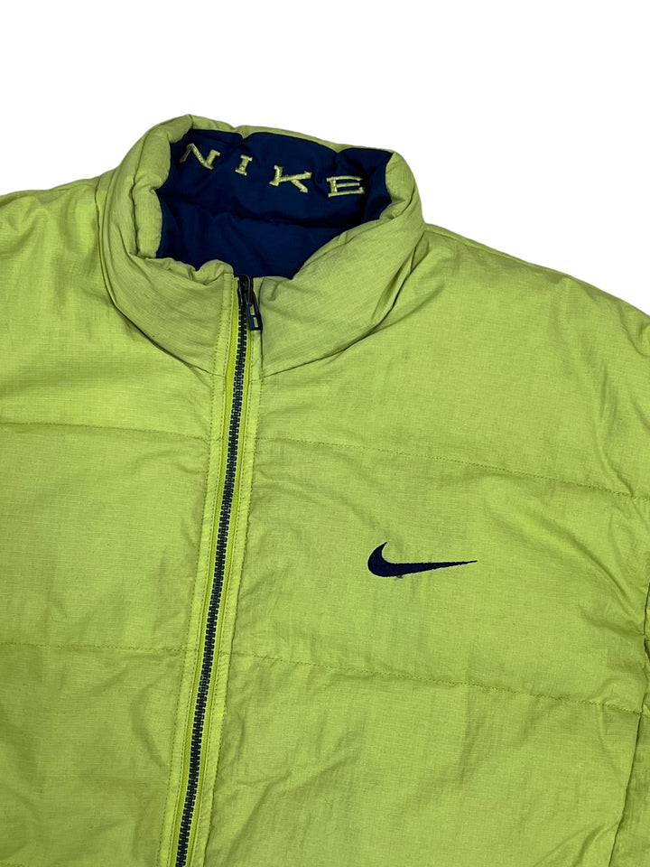 Nike vintage 90’s reversible puffer jacket Men’s Large