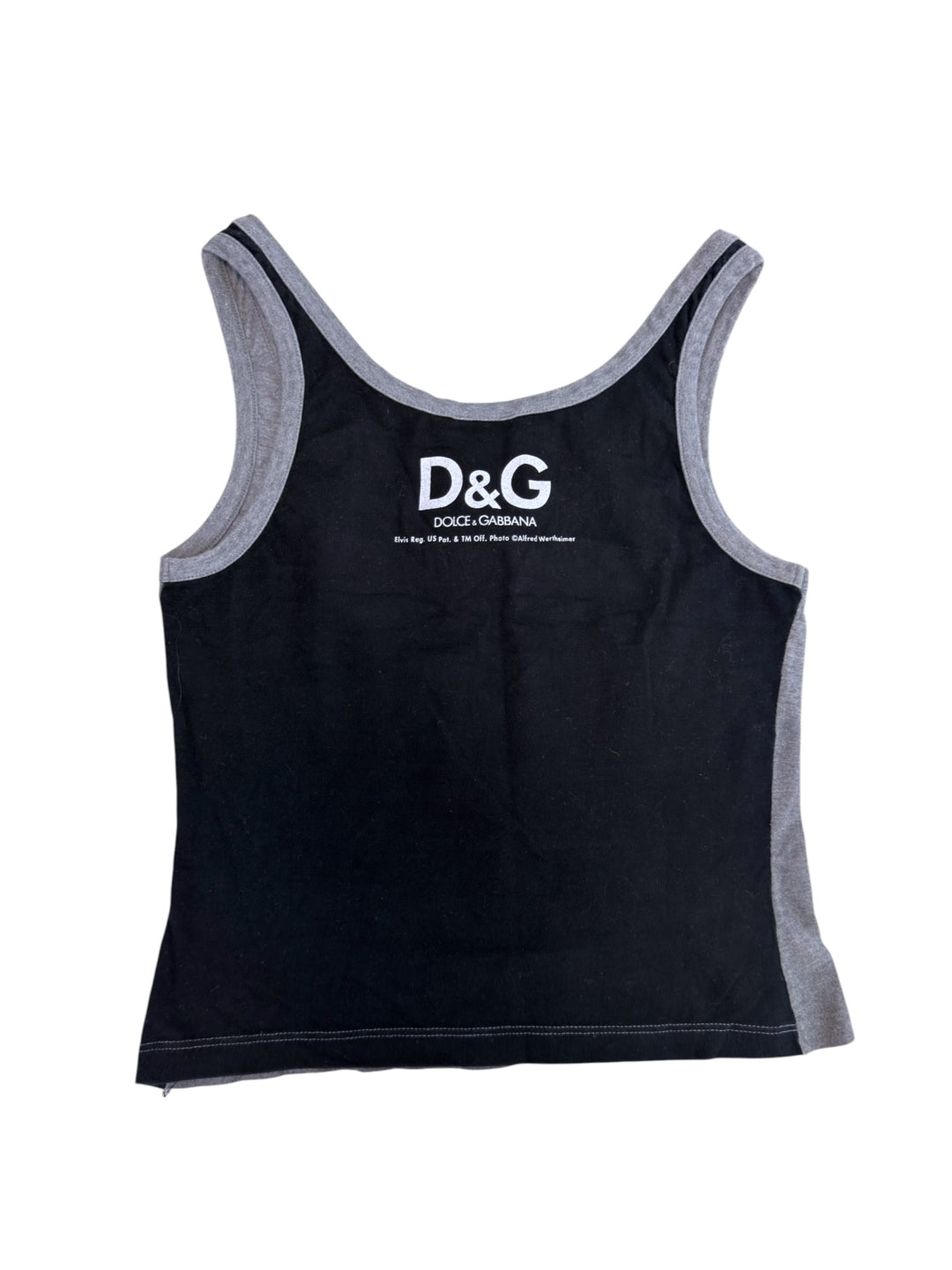 Dolce&Gabbana Elvis Presley SS2005 tank top