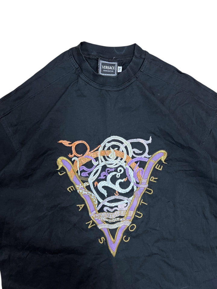 Versace vintage embroidered Tshirt men’s medium