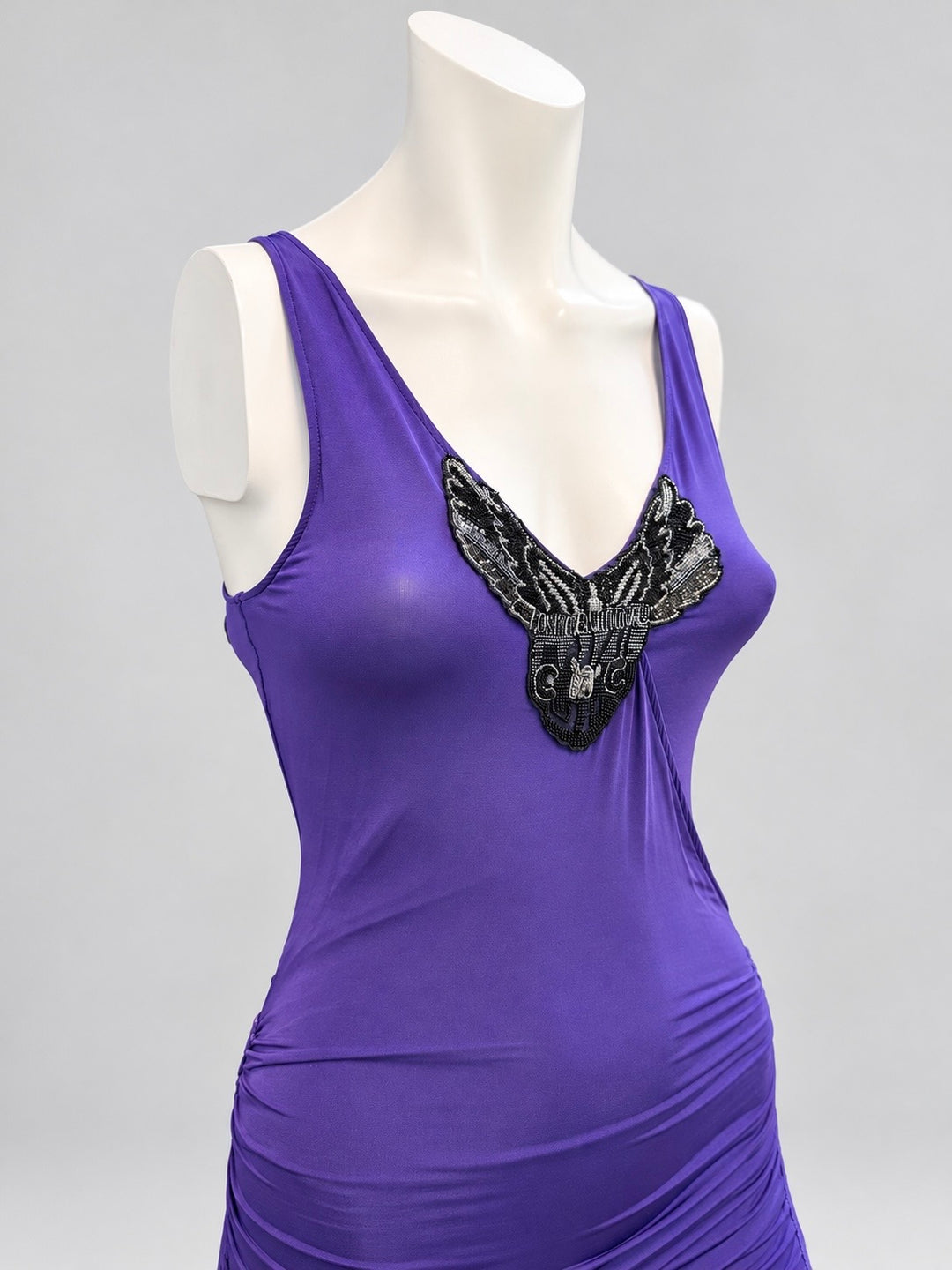 Costume National vintage purple dress small