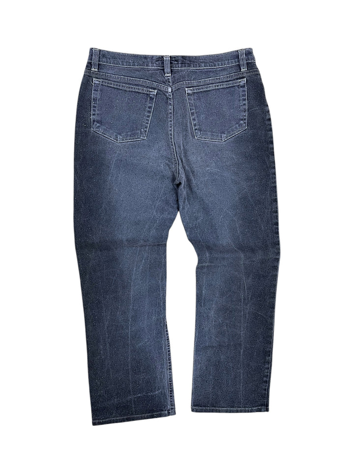 Roberto Cavalli 1990’s shiny gray jeans women’s large(40)