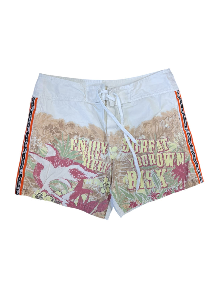 Dolce&Gabbana SS19 Graphic Swim Shorts Small