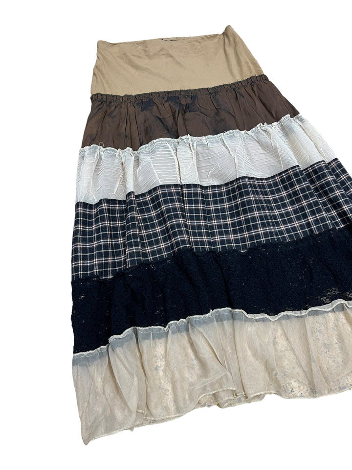 Paola Bernardi Vintage patchwork skirt small