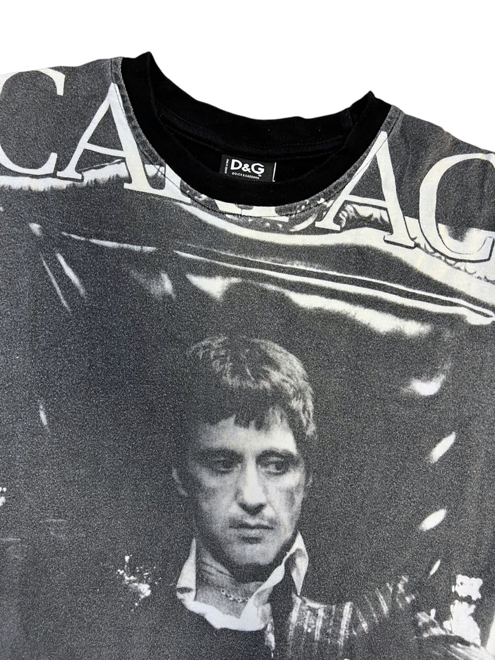 DOLCE&GABBANA SCARFACE vintage print Tshirt Women's medium