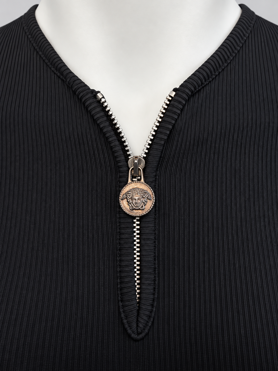 Versace Jeans Couture cropped zip top