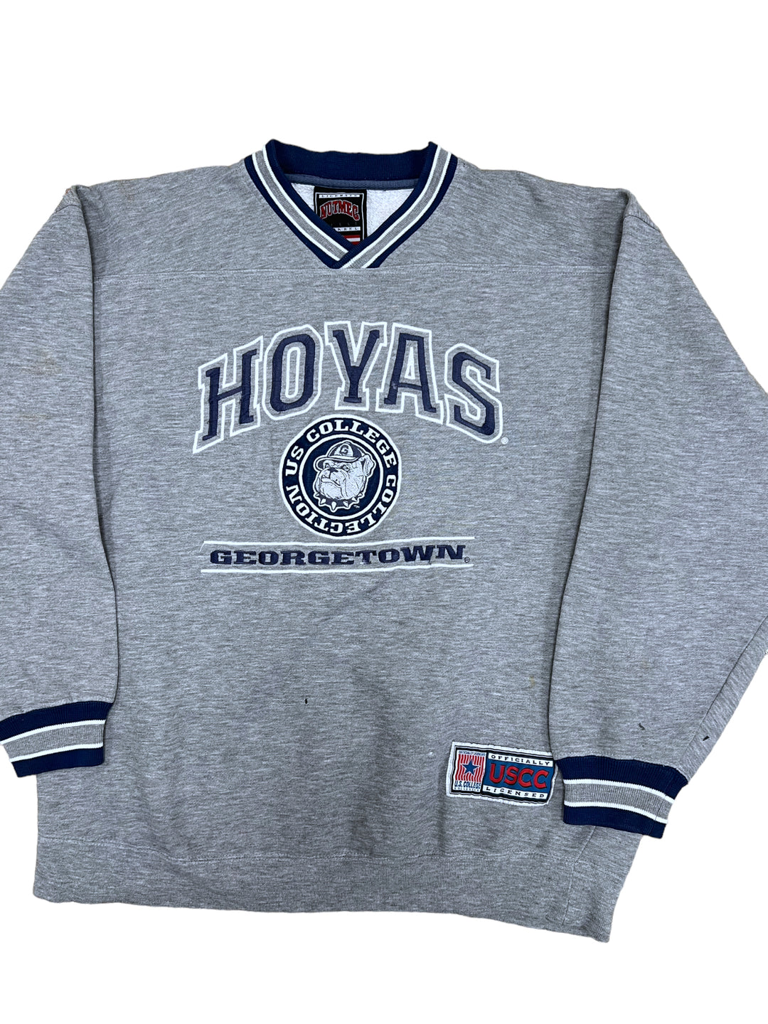 Nutmeg vintage Hoyas Georgetown University Sweatshirt Men’s Large