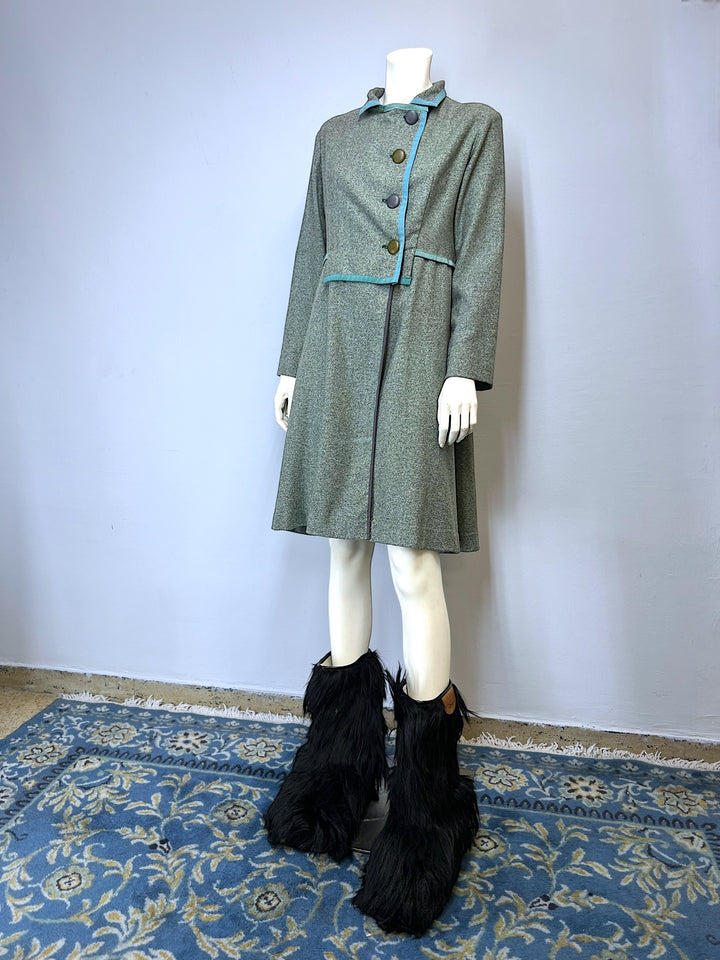 Vintage Wool Coat Women's M/L