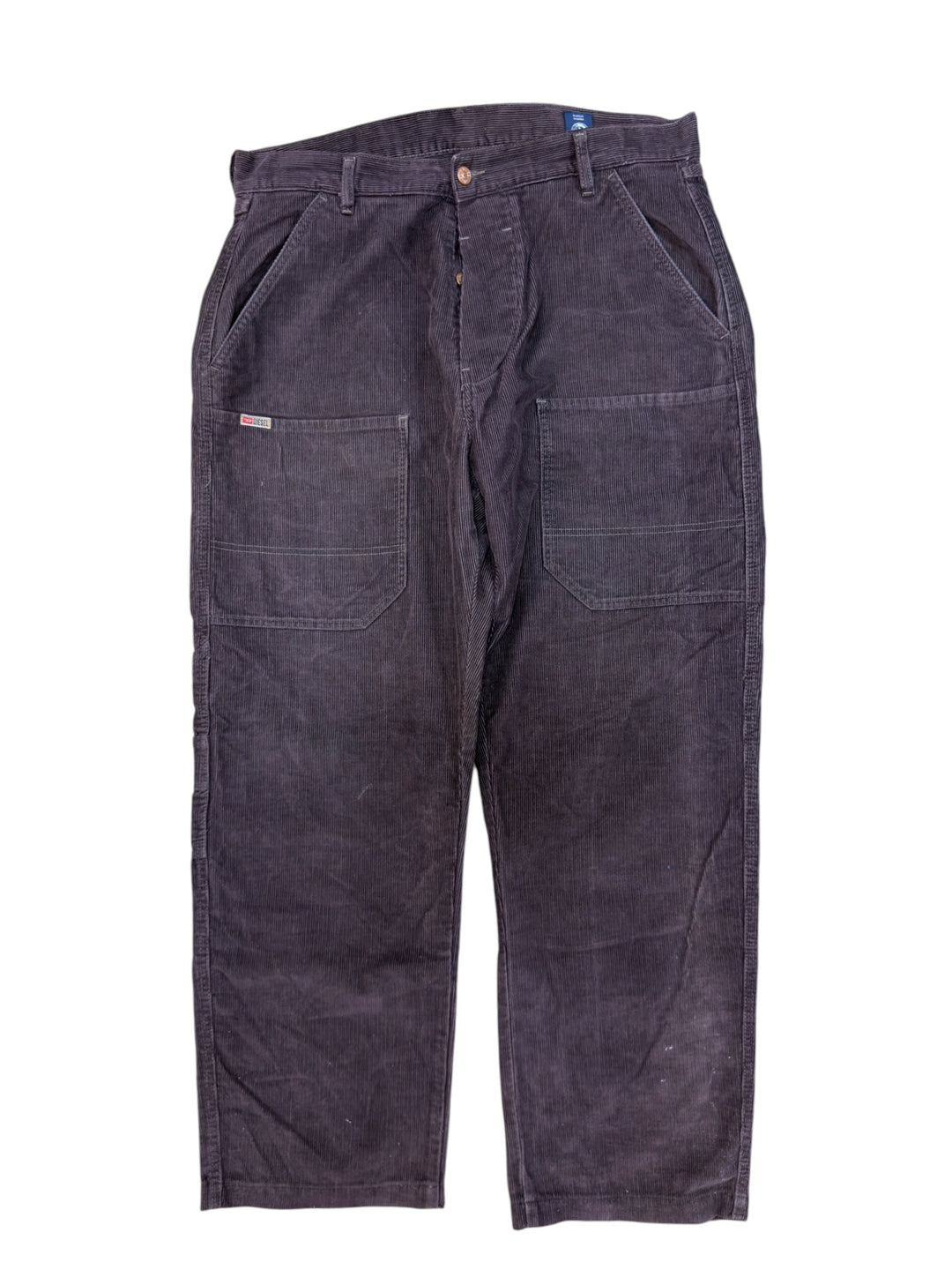 Diesel 2000s oversized corduroy carpenter trousers