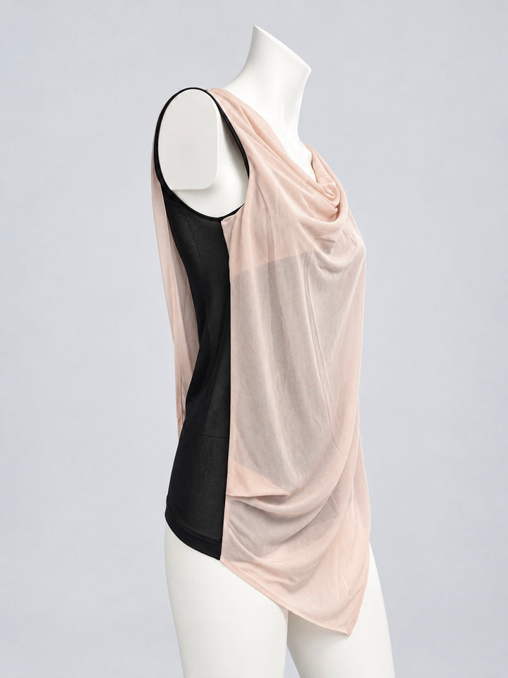 Class Roberto Cavalli draped asymmetric top