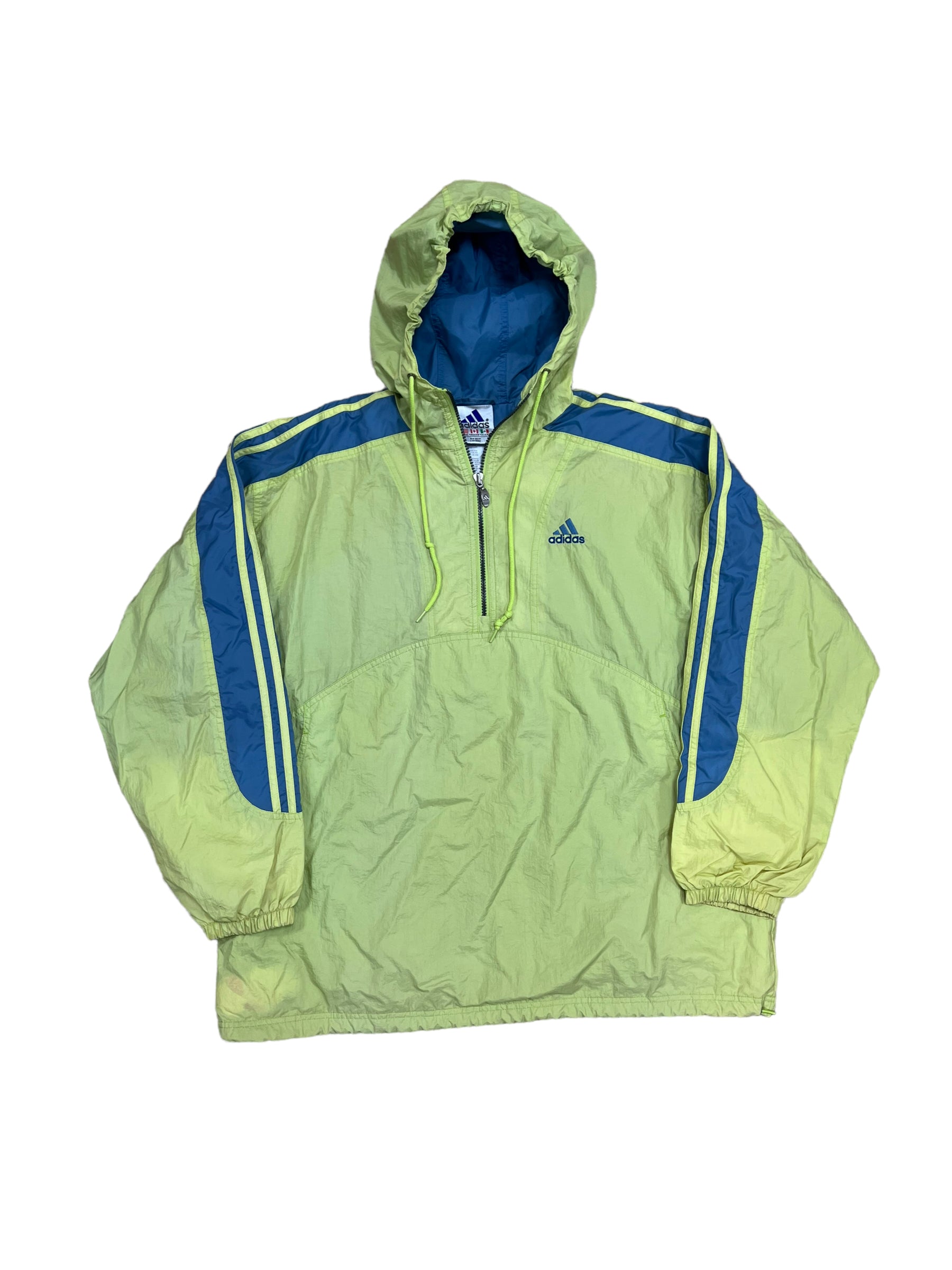 Adidas half zip outlet windbreaker