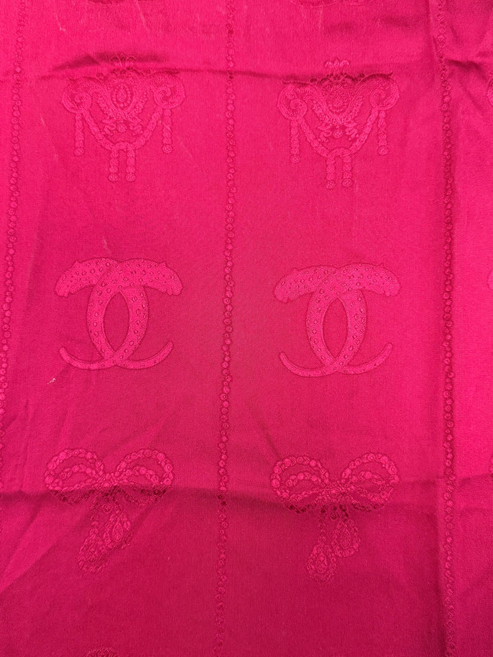 Vintage Cartier “Must de Cartier Paris” Silk Scarf