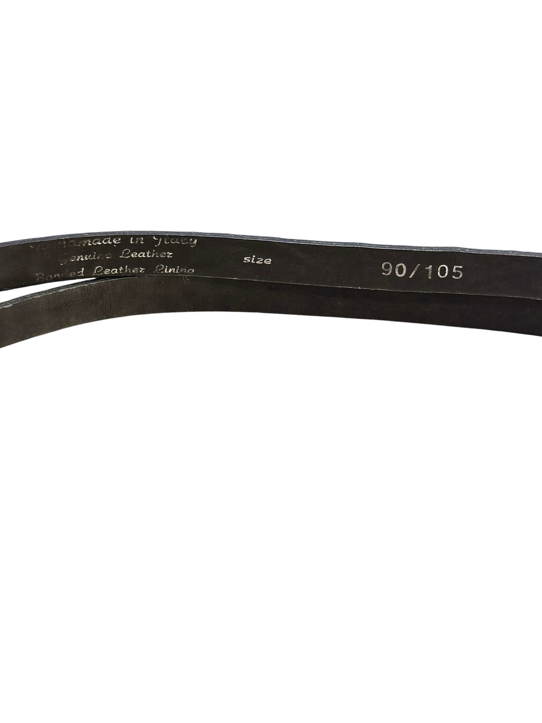 Versus Versace Vintage Double-Strap Leather Belt