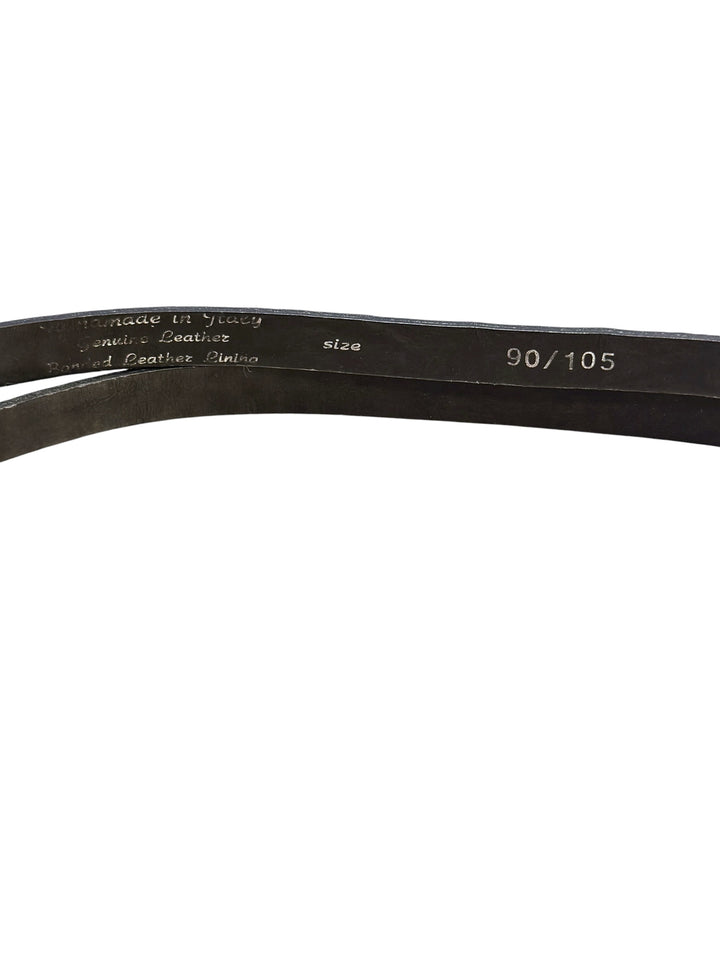 Versus Versace Vintage Double-Strap Leather Belt