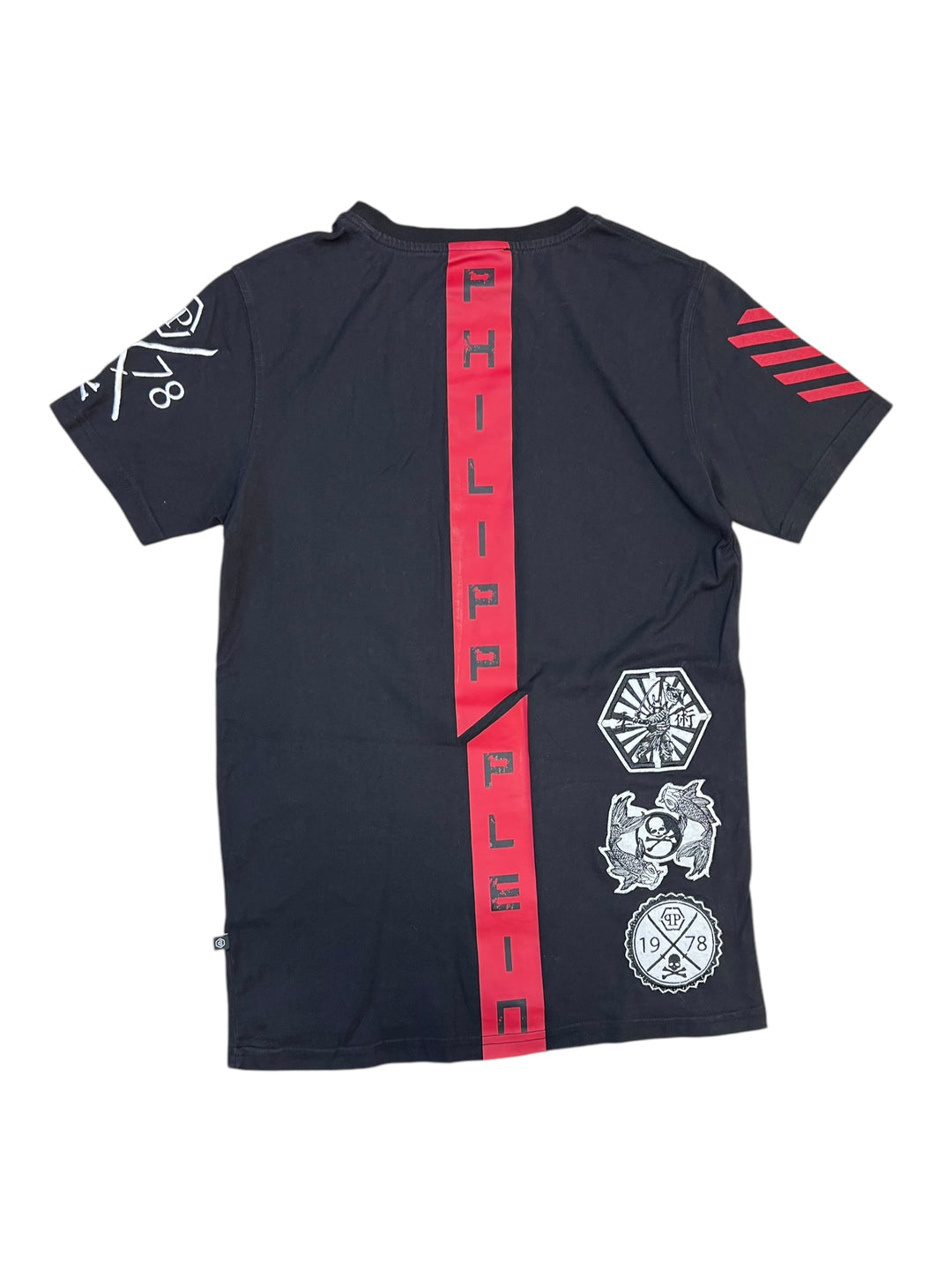 Philipp Plein vintage embroidery graphic Tshirt men’s small