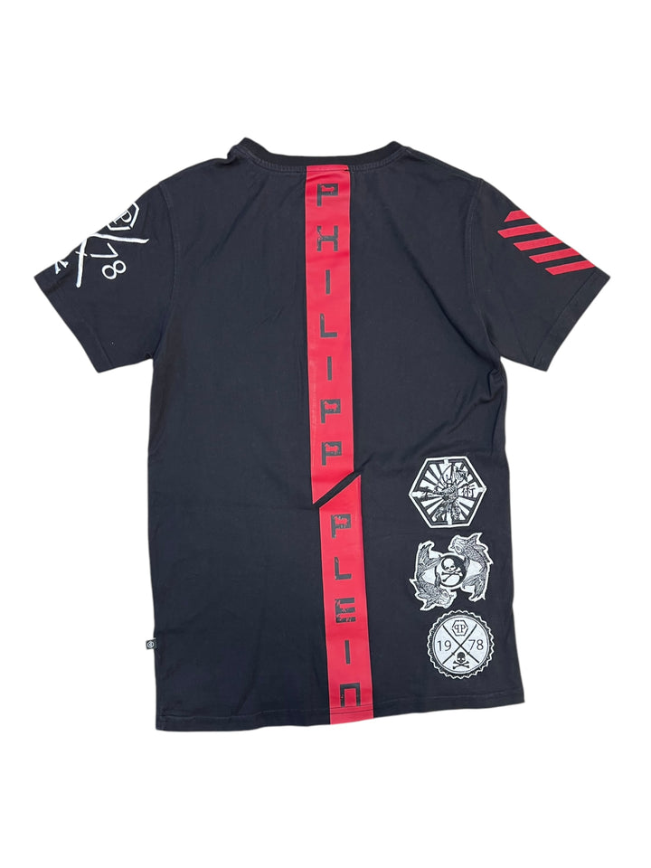 Philipp Plein vintage embroidery graphic Tshirt men’s small