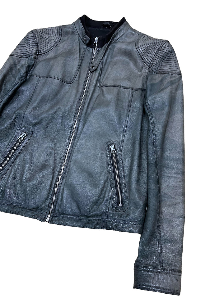 Vintage leather faded jacket Men’s medium