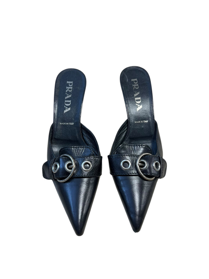 Prada Vintage Leather Heels