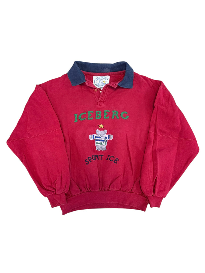 Iceberg Sport Ice Babar embroidered vintage sweatshirt