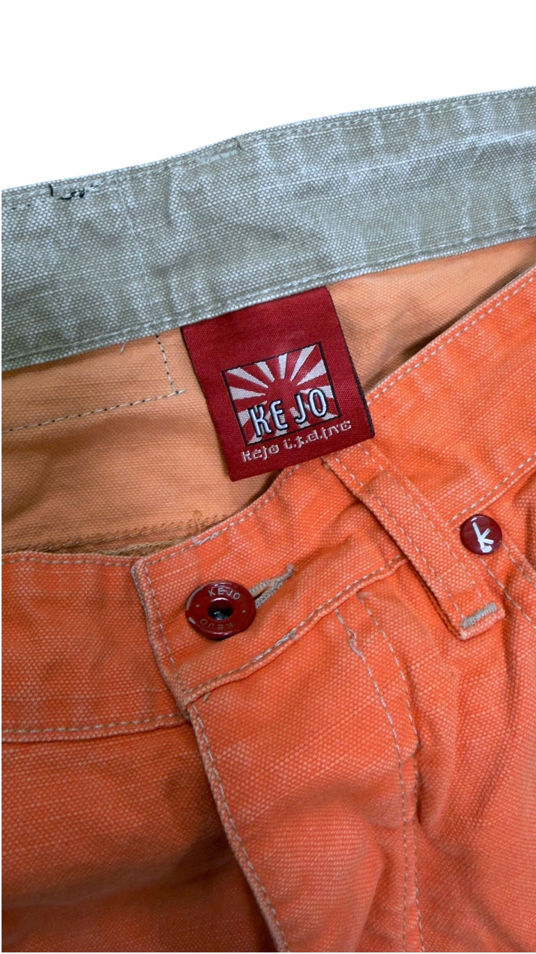 KEJO Karacol denim shorts rising sun large