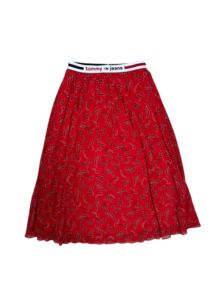 Tommy jeans y2k A-line bandana skirt S/M