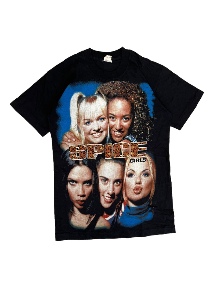 1994 Spice Girls Band Longline slim T-shirt Women's Medium