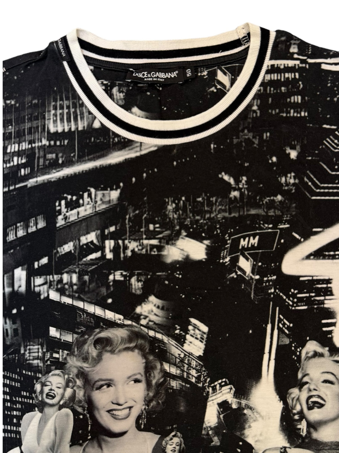 Dolce&Gabbana Marilyn Monroe city print t-shirt