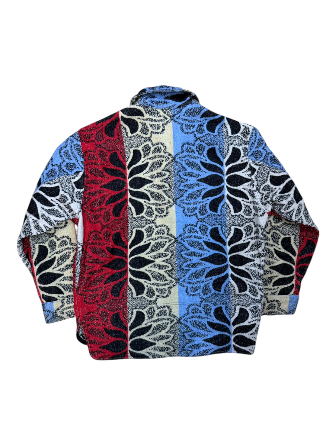 55DSL by Diesel multicolor jacquard zip sweater jacket men's large