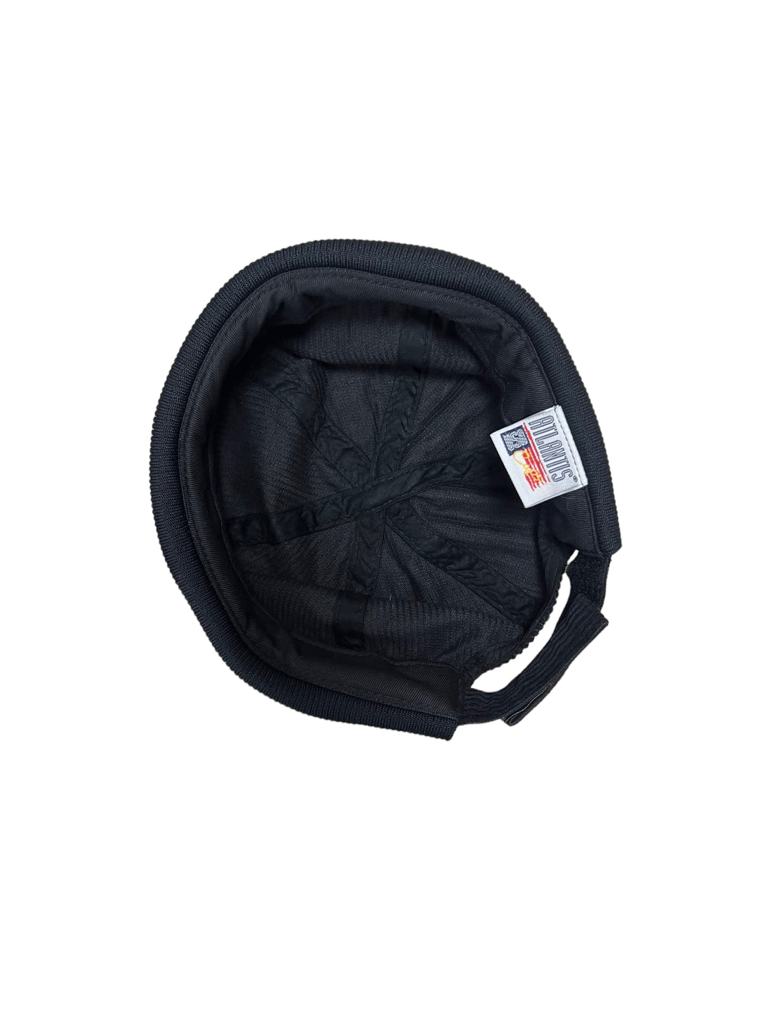 Vintage Cotton Black Beanie Onesize