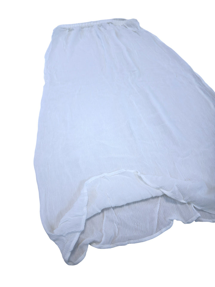 Alberto Aspesi vintage crinkled midi skirt