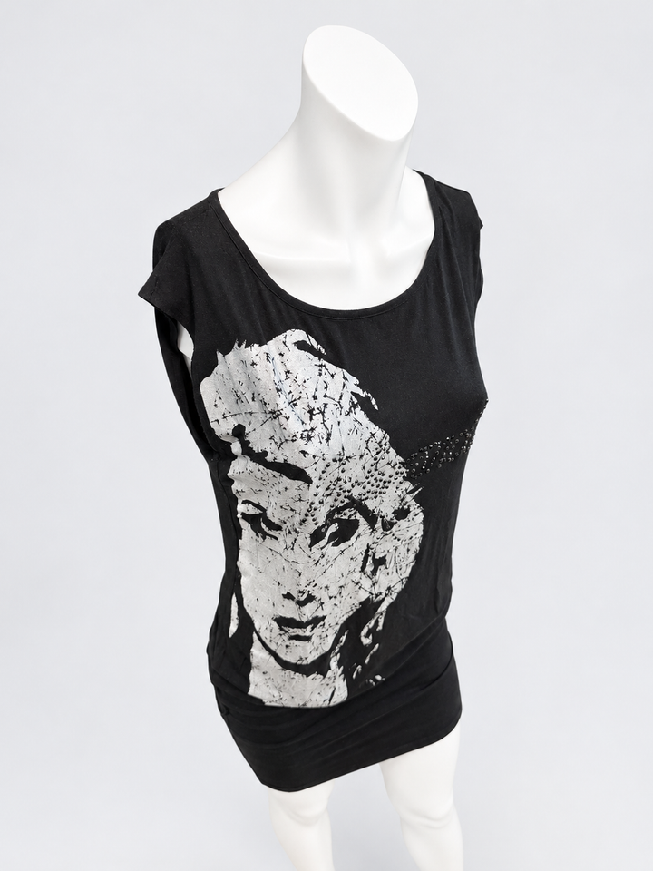Richmond X Blondie graphic dress / tunic – made in Italy