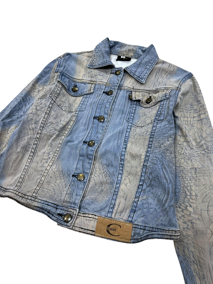 Just Cavalli vintage denim jacket women’s small