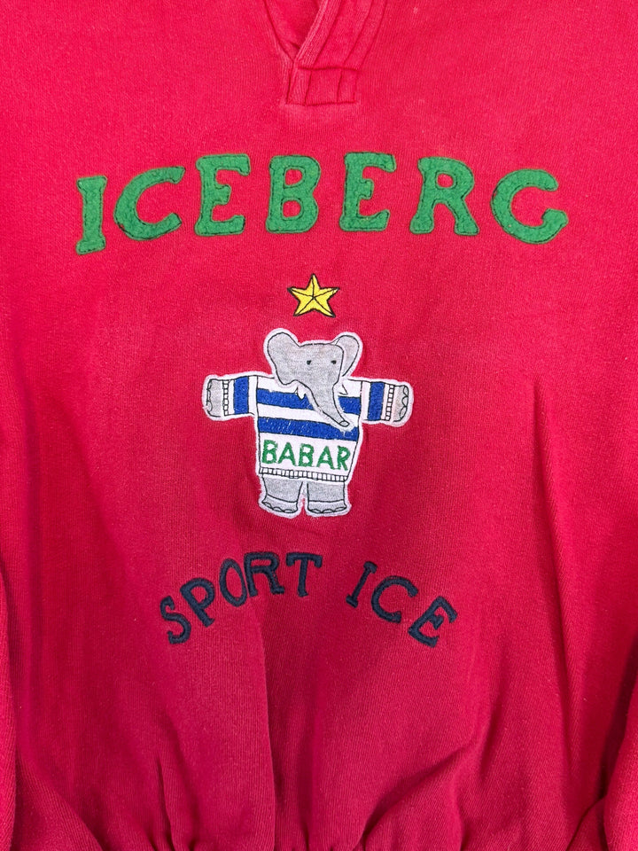 Iceberg Sport Ice Babar embroidered vintage sweatshirt
