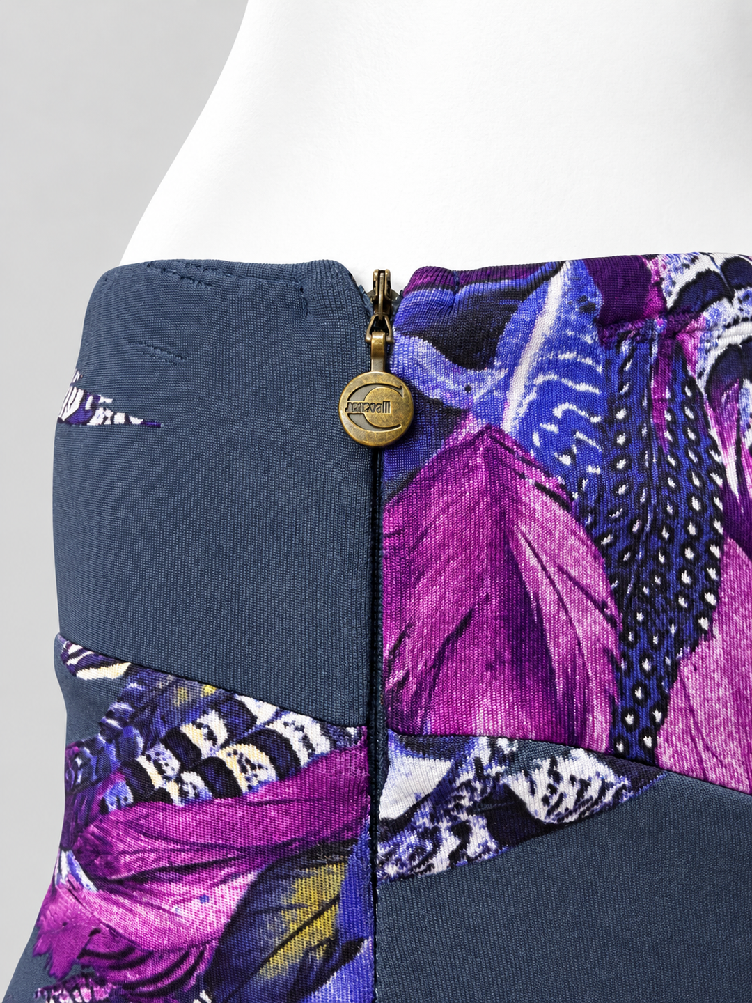 Just Cavalli vintage asymmetric skirt
