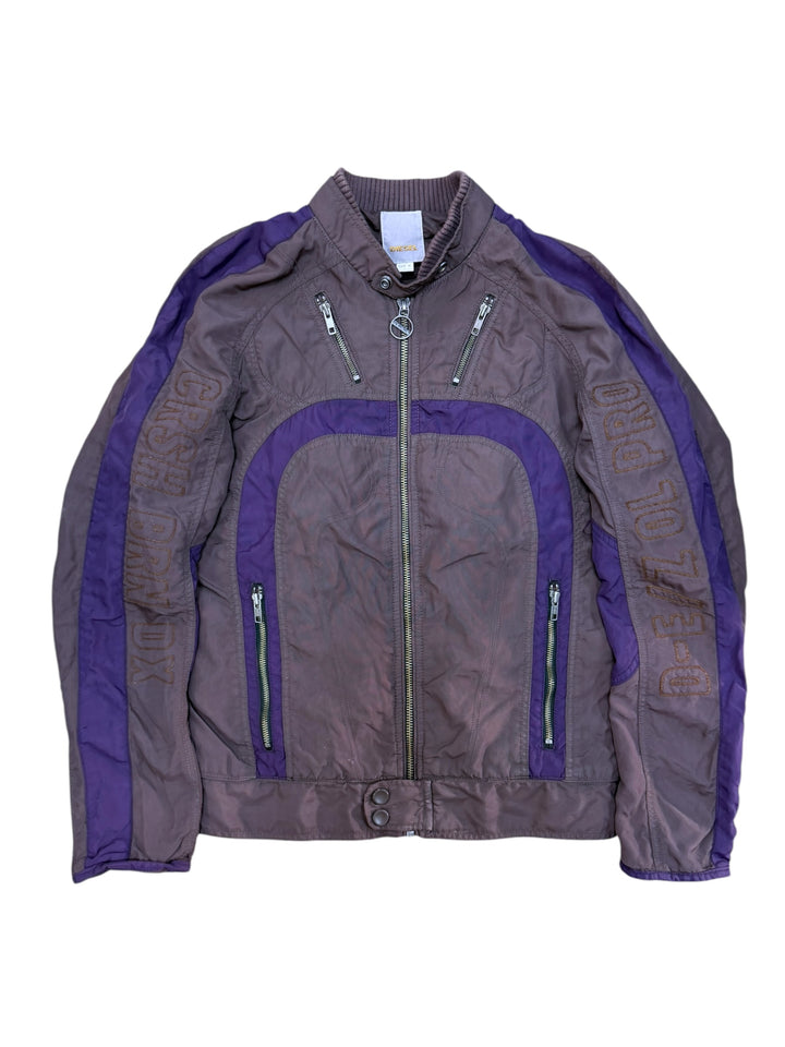 Diesel vintage embroidered racing jacket