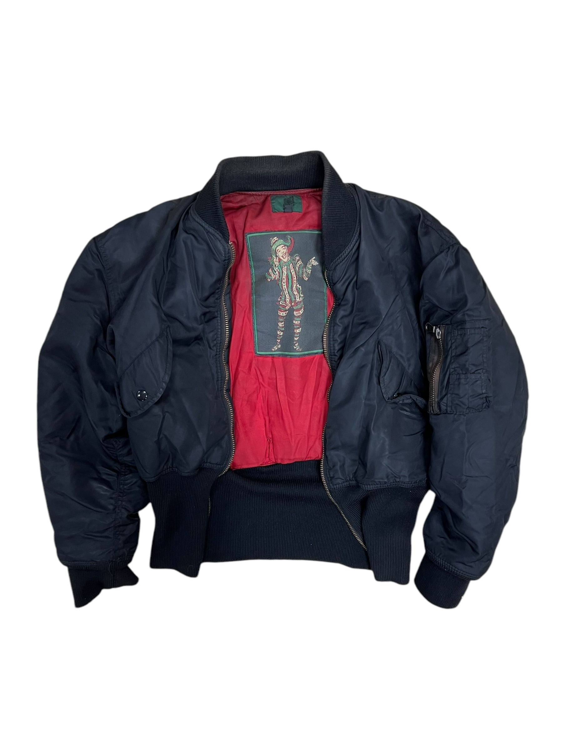 Jean Paul Gaultier Junior 1988 Bomber Beige Jacket Women's Small