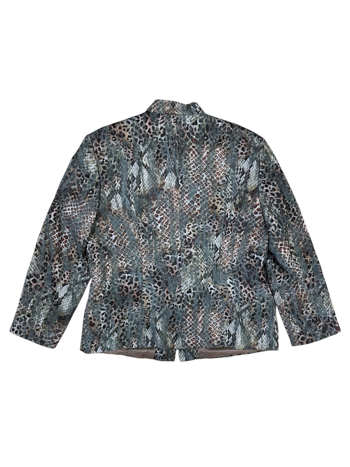 Gerry Weber Animal Print Blazer – Metallic Snake & Leopard