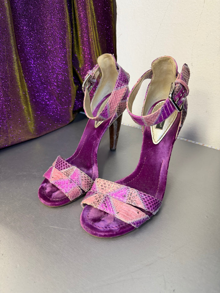 2000s Dolce&Gabbana Leather Heels EU38