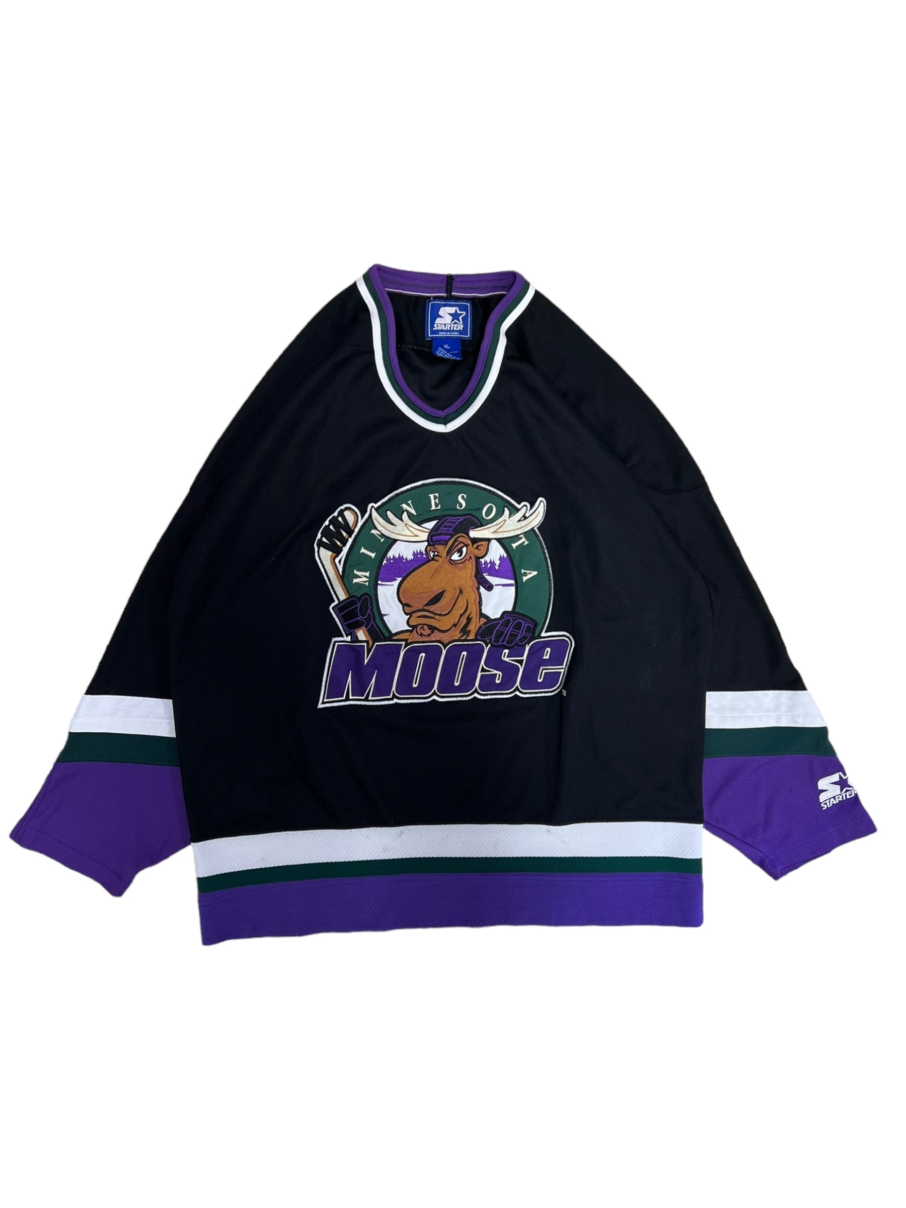 Minnesota moose hot sale hockey jersey