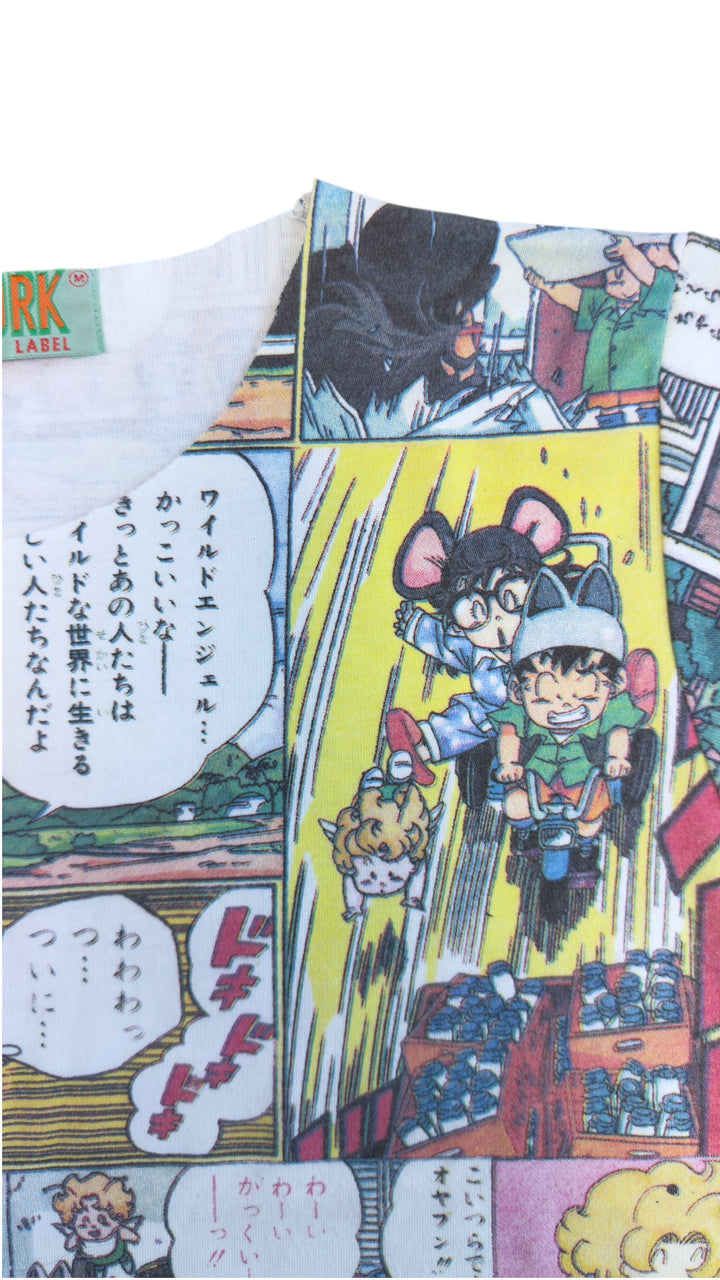 Dr. Slump Arale manga print Y2K top Japanese anime shirt