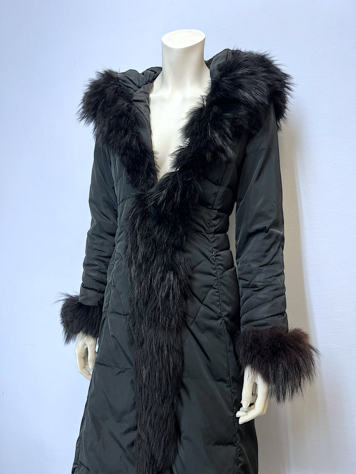 Moncler vintage longline coat women’s small