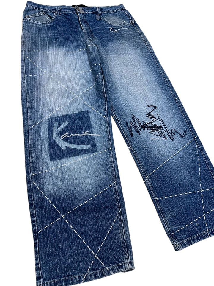 Karl Kani 90’s Compton LA baggy jeans men’s Extra Large