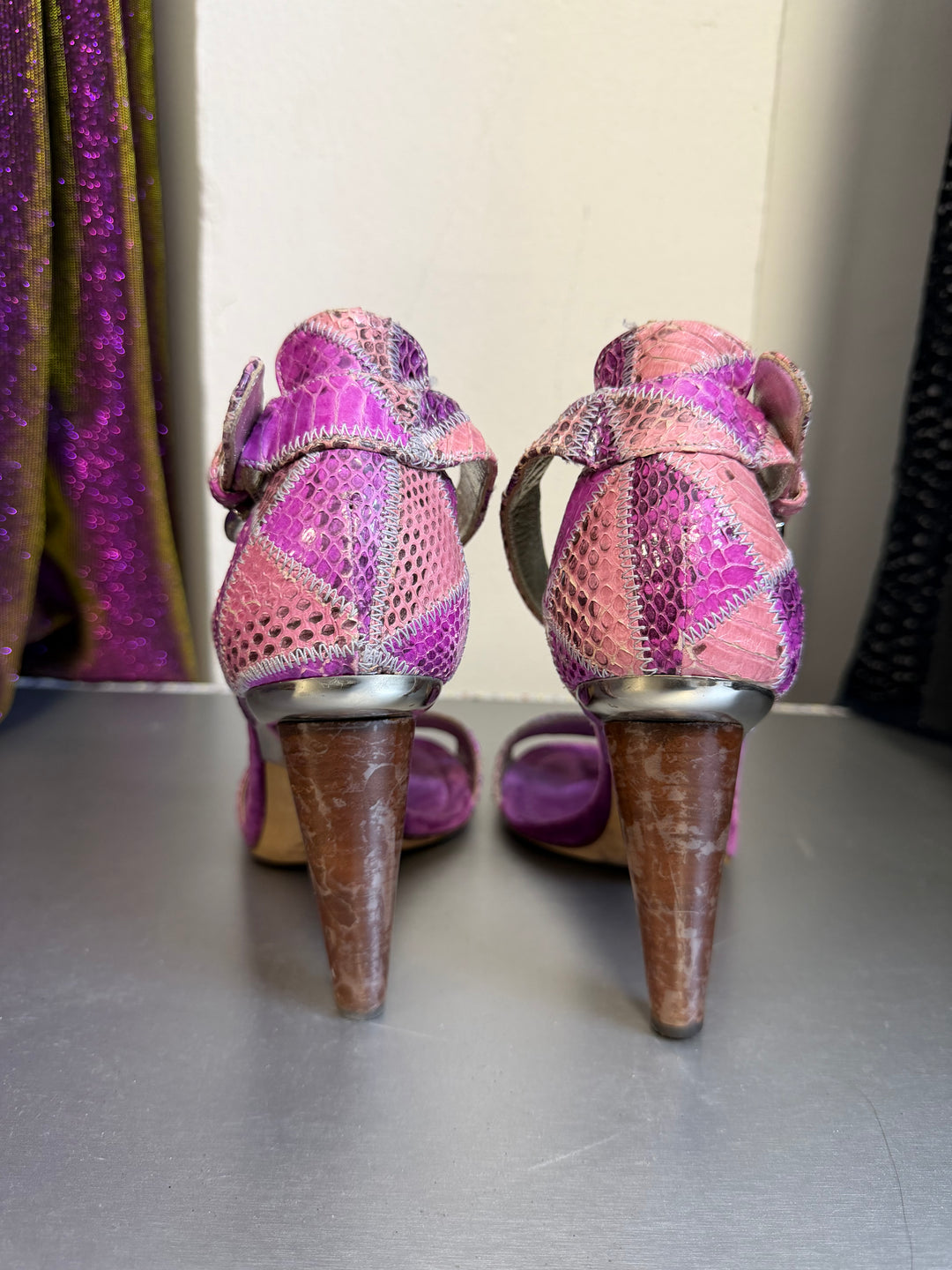 2000s Dolce&Gabbana Leather Heels EU38