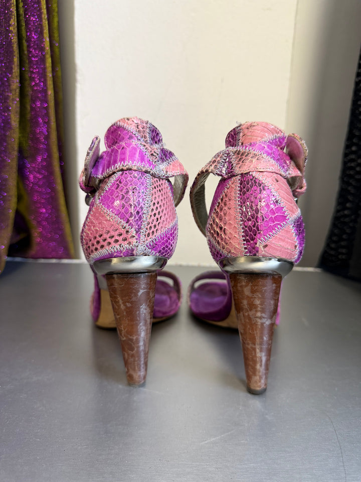 2000s Dolce&Gabbana Leather Heels EU38