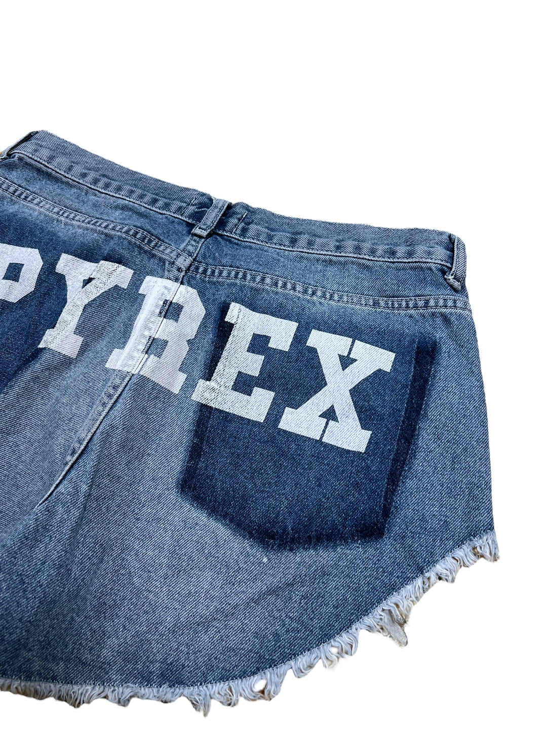 Y2K Pyrex denim shorts women’s Large