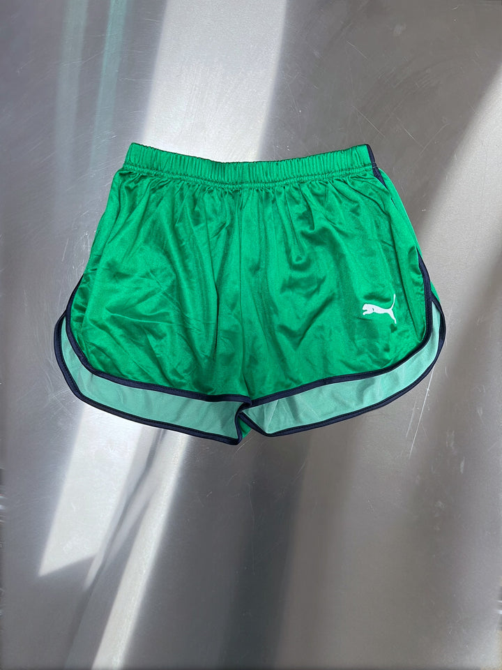 Puma Vintage Green Running Shorts Women’s Medium
