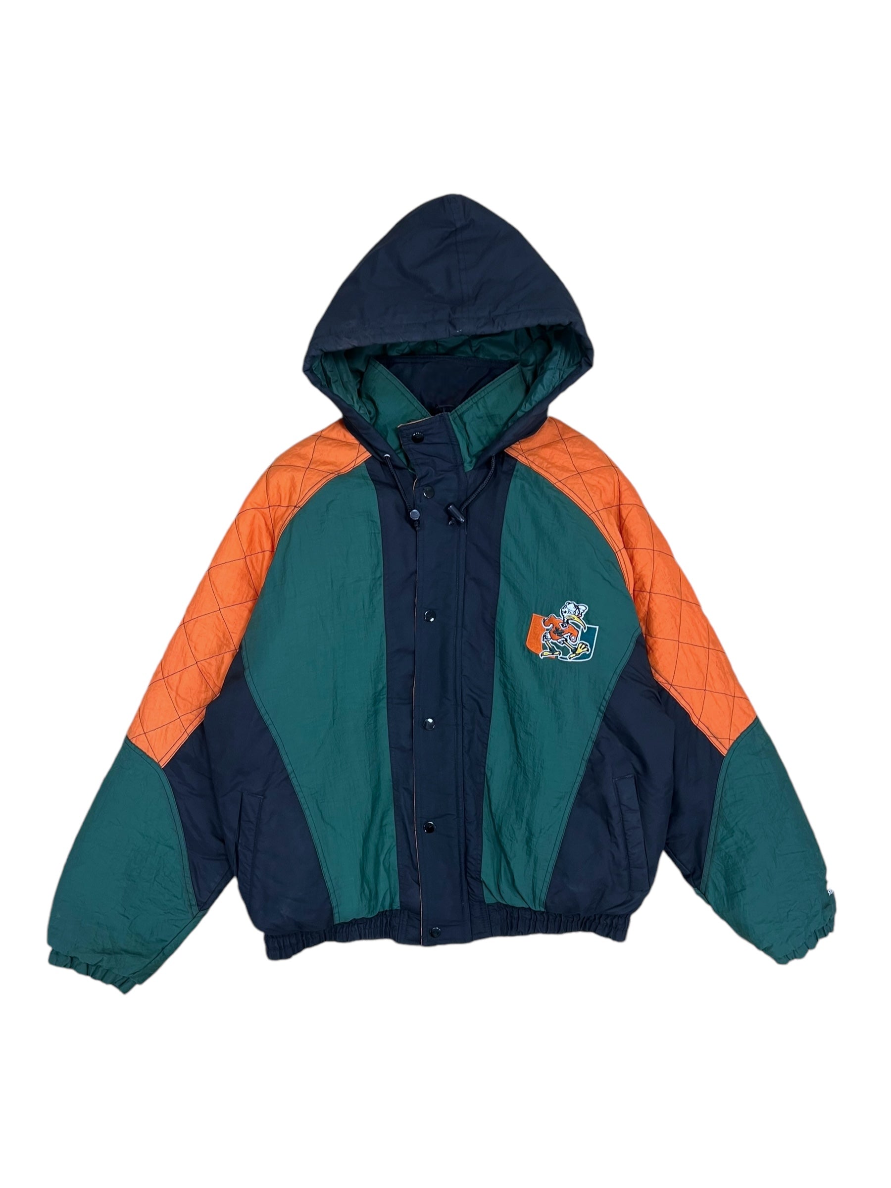 Vintage offers Miami Hurricane Puffer Coat