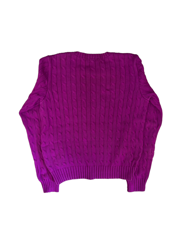 POLO RALPH LAUREN vintage Knit Sweater women’s large slim fit
