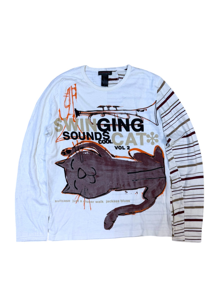 Custo Barcelona “Swinging Cat Vol.2” long sleeve top
